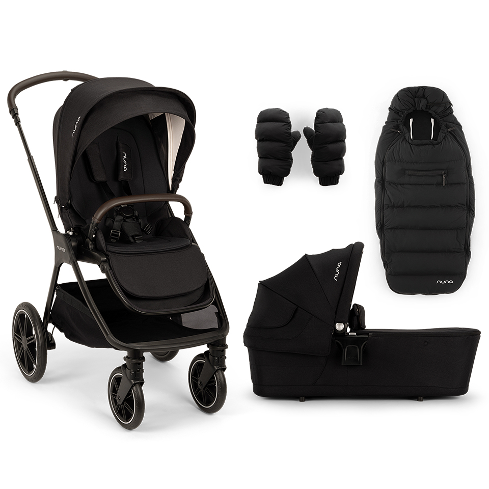 Коляска 2 в 1 Nuna TRIV LX AS с зимним комплектом