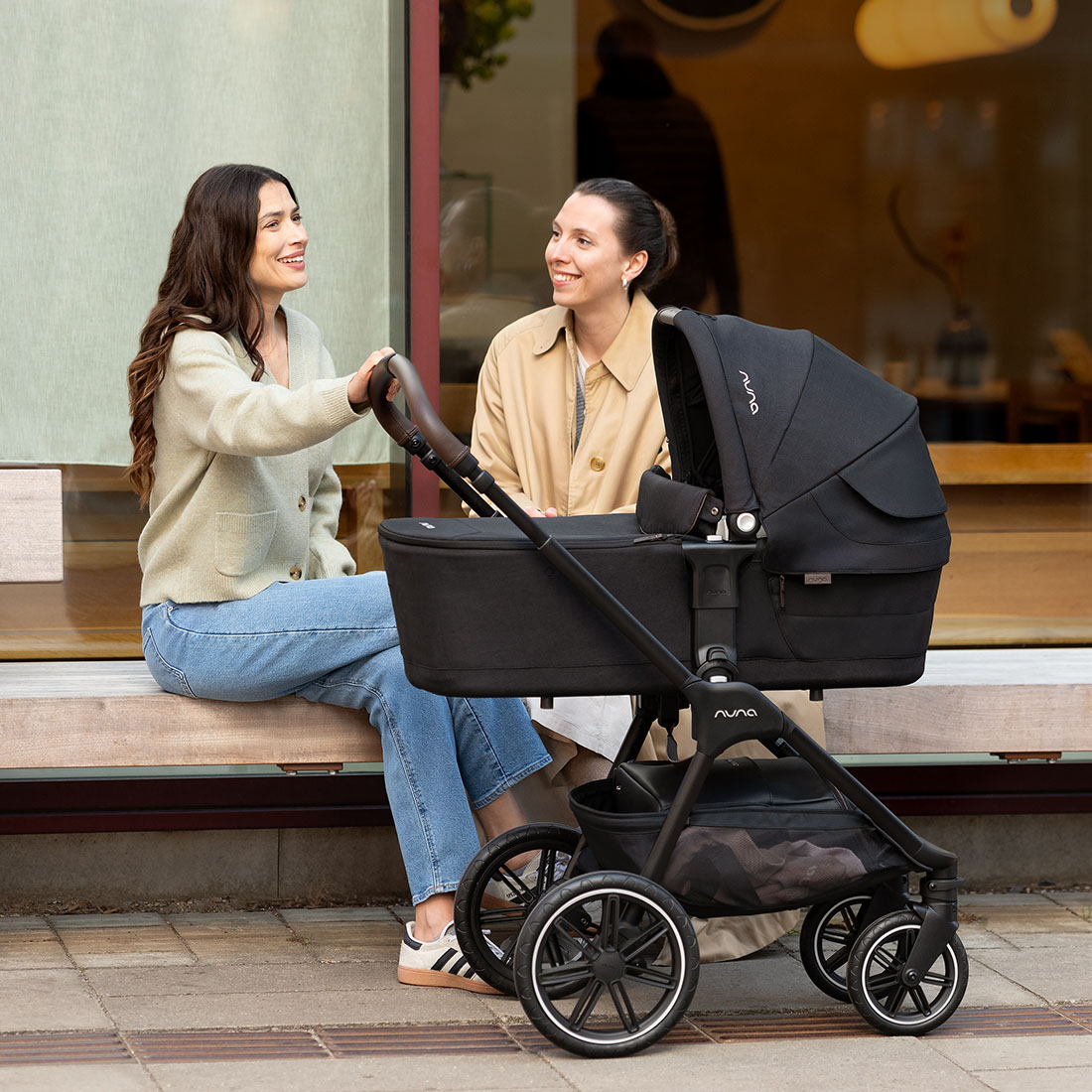 Коляска 2 в 1 Nuna TRIV LX AS с зимним комплектом
