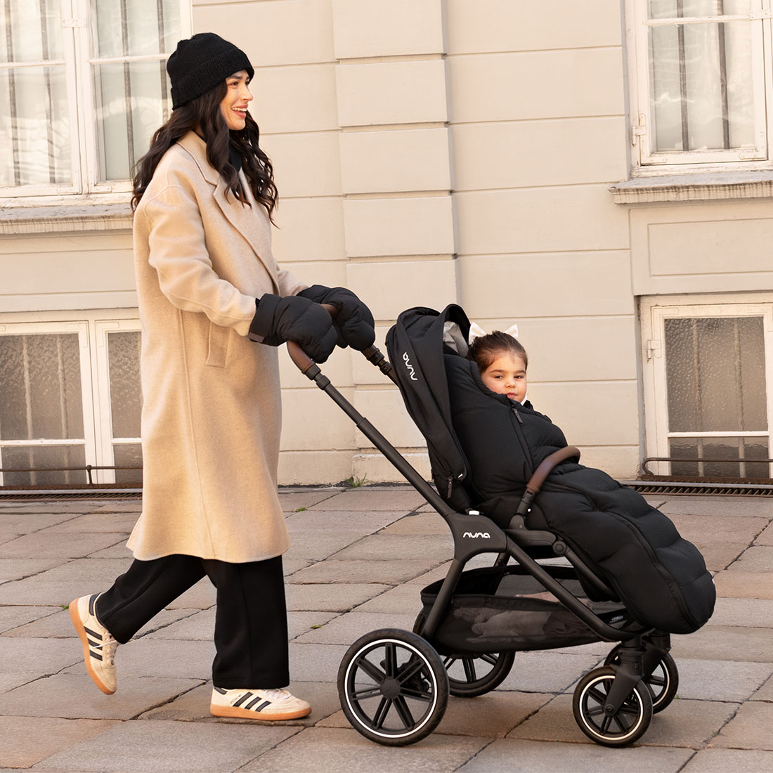 Коляска 2 в 1 Nuna TRIV LX AS с зимним комплектом